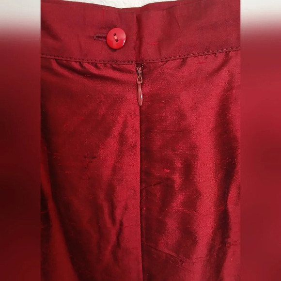 B. Michael New York 100% Silk 2 Piece Matching Skirtsuit Skirt & Jacket Suit 10 - Picture 7 of 10